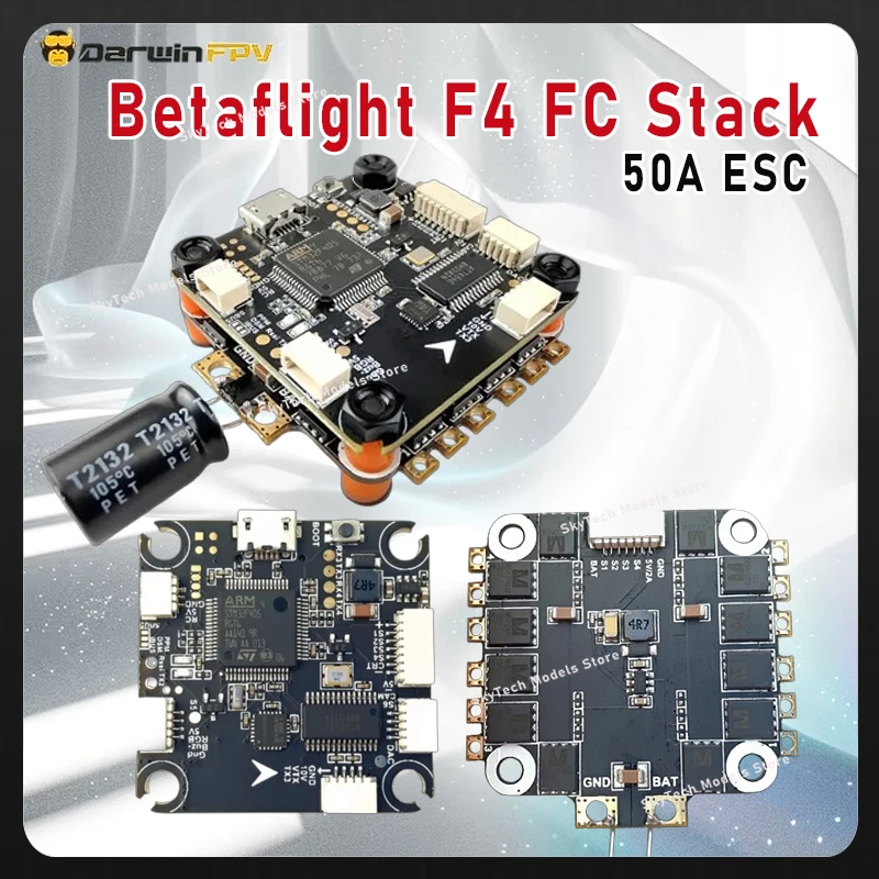 DarwinFPV Betaflight F4 FC Sta - огляд і ціна Betaflight Fc F4