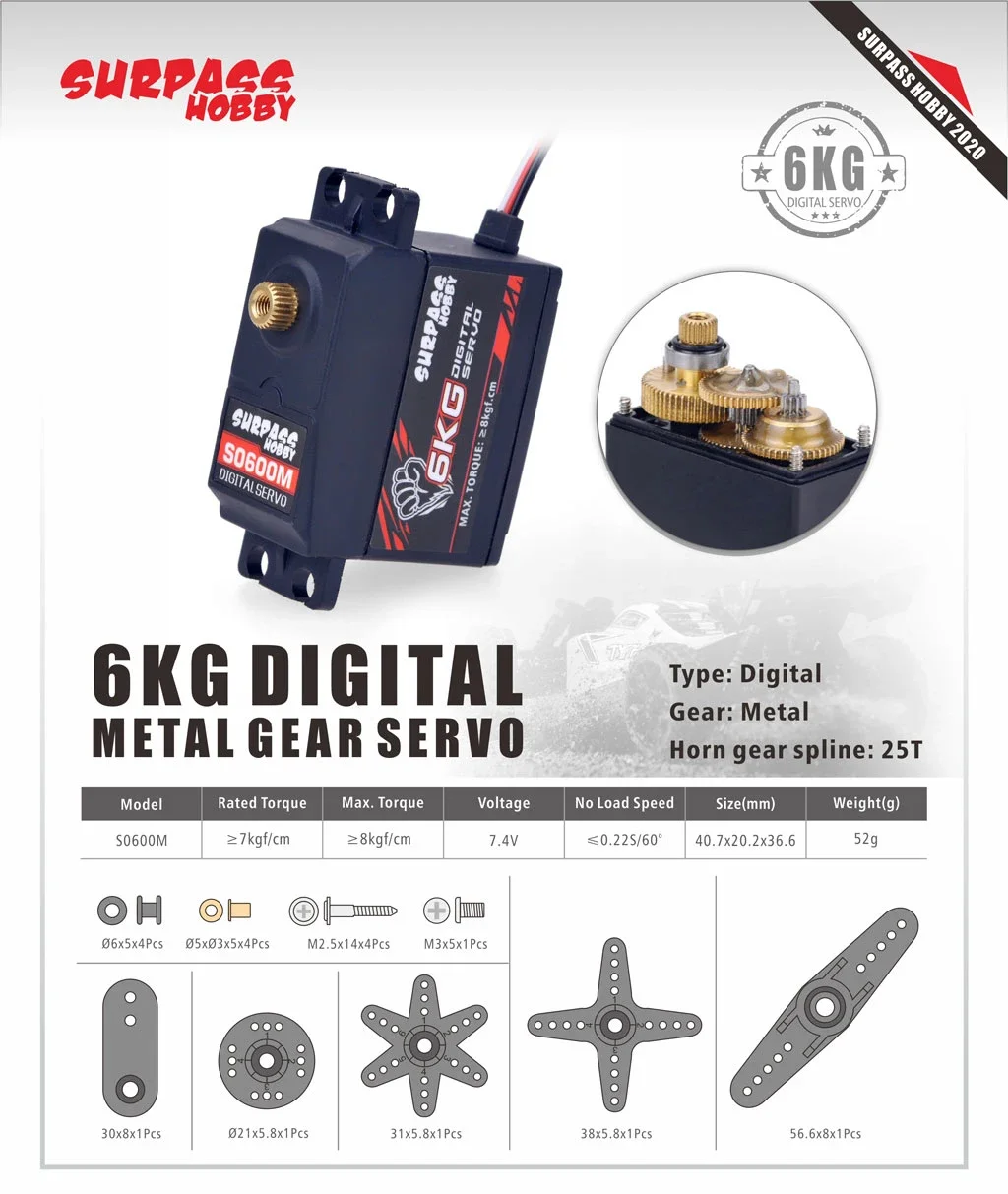 Surpass Hobby 6KG Waterproof D - огляд і ціна Fpv Drone Tool Kit